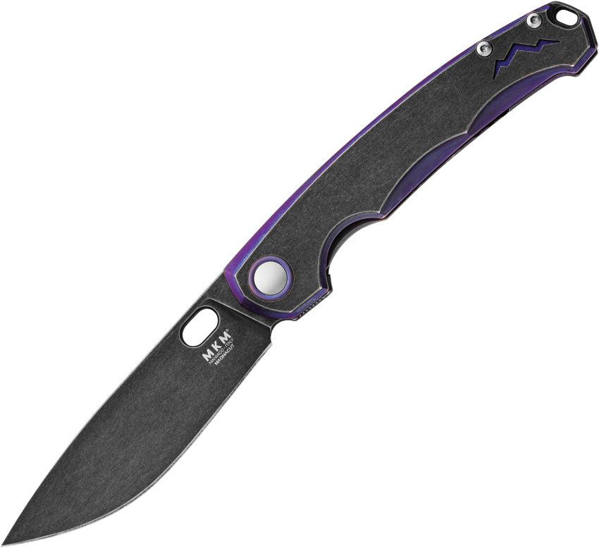 MKM Eclipse Framelock: Jesper Voxnaes CPM-MagnaCut® & Purple Titanium