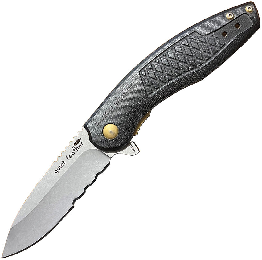 Outdoor Element ~ Quick Feather ~ Linerlock ~ VG-10/G10