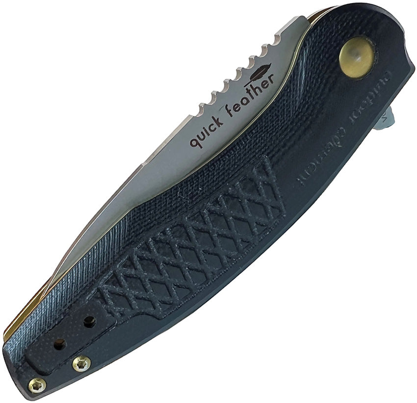 Outdoor Element ~ Quick Feather ~ Linerlock ~ VG-10/G10