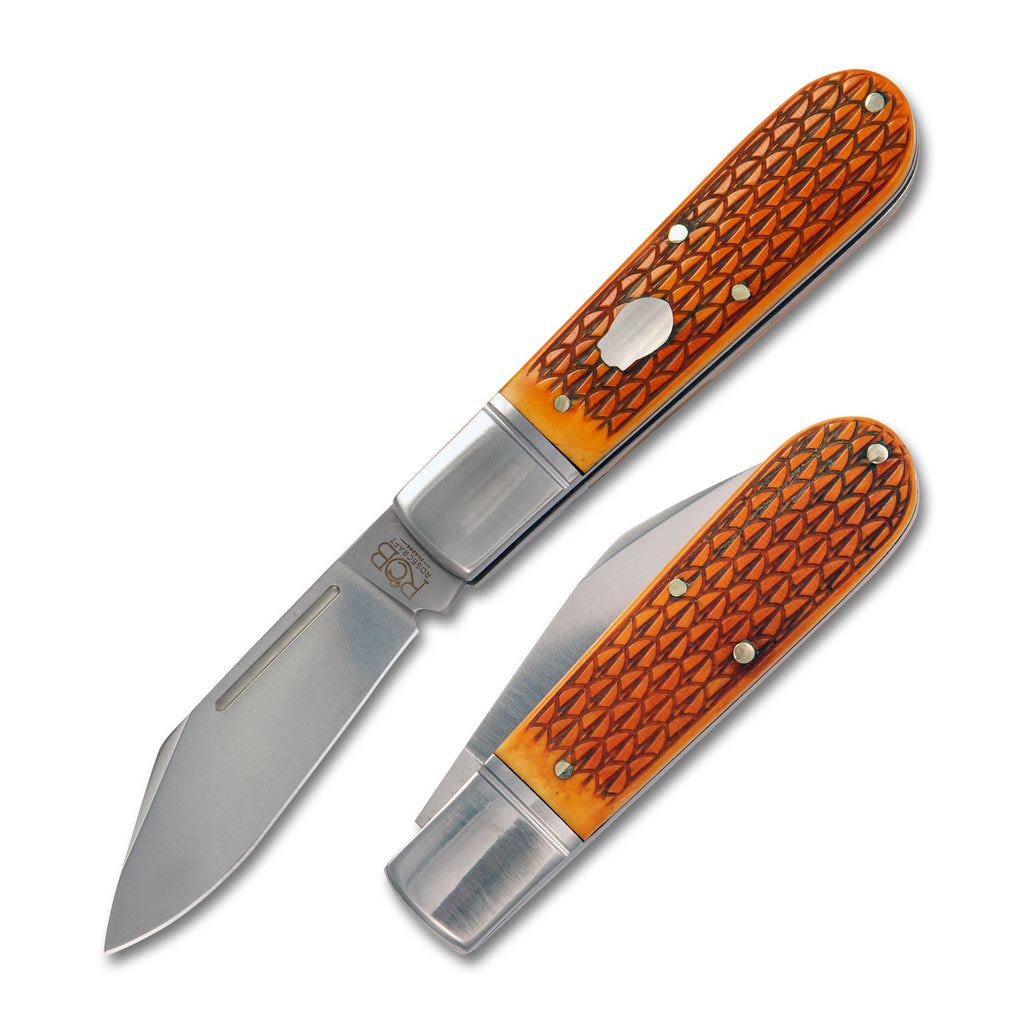 RoseCraft Blades ~ Loosahatchie Jack ~ D2 Clip Point Dragon Scales
