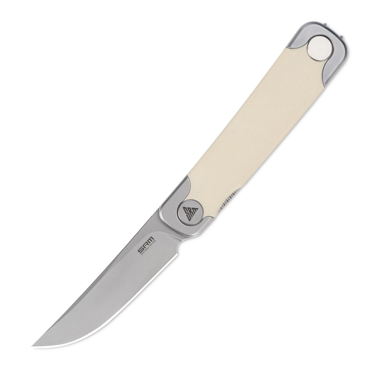 SRM Enso Front Flipper – Bead Blast 14C28N Steel & G10 Scale Armor (131M-GT)
