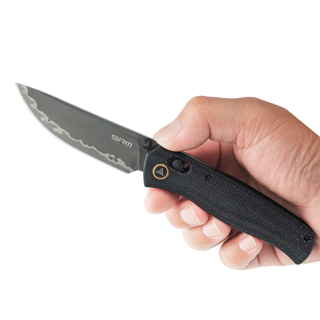 SRM ~ Medal ~ Ambi-Lock – Laminated 140Cr Steel & Micarta Armor
