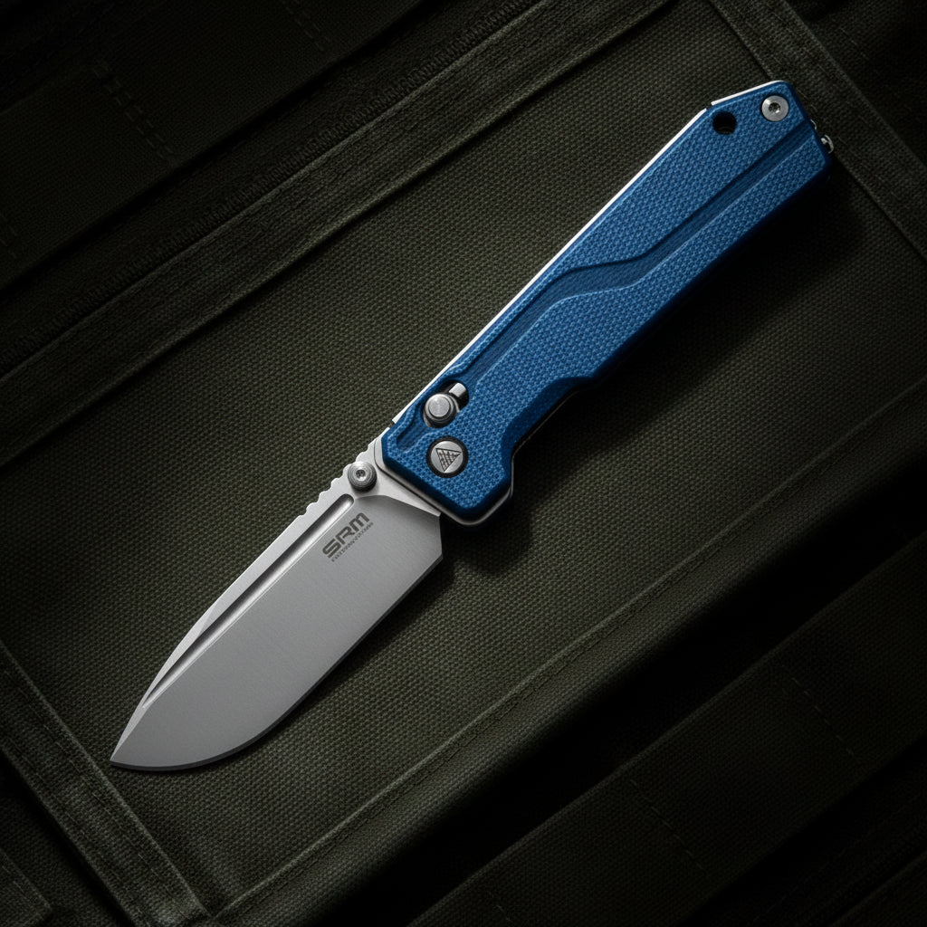 SRM ~ Rubik ~ 140cr Stainless/Micarta or Aluminum