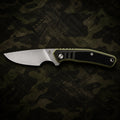 Gerber Downwind Caper Fixed Blade: 2.8" Stainless Steel & Green/Black G10