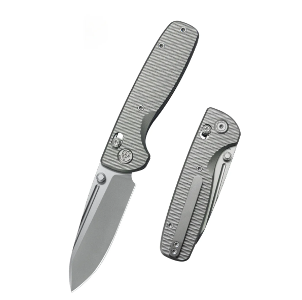 KB Knives ~ Bluff Crossbar Folding Knife Flame Titanium ~ 3.19" M390 ~ KB383