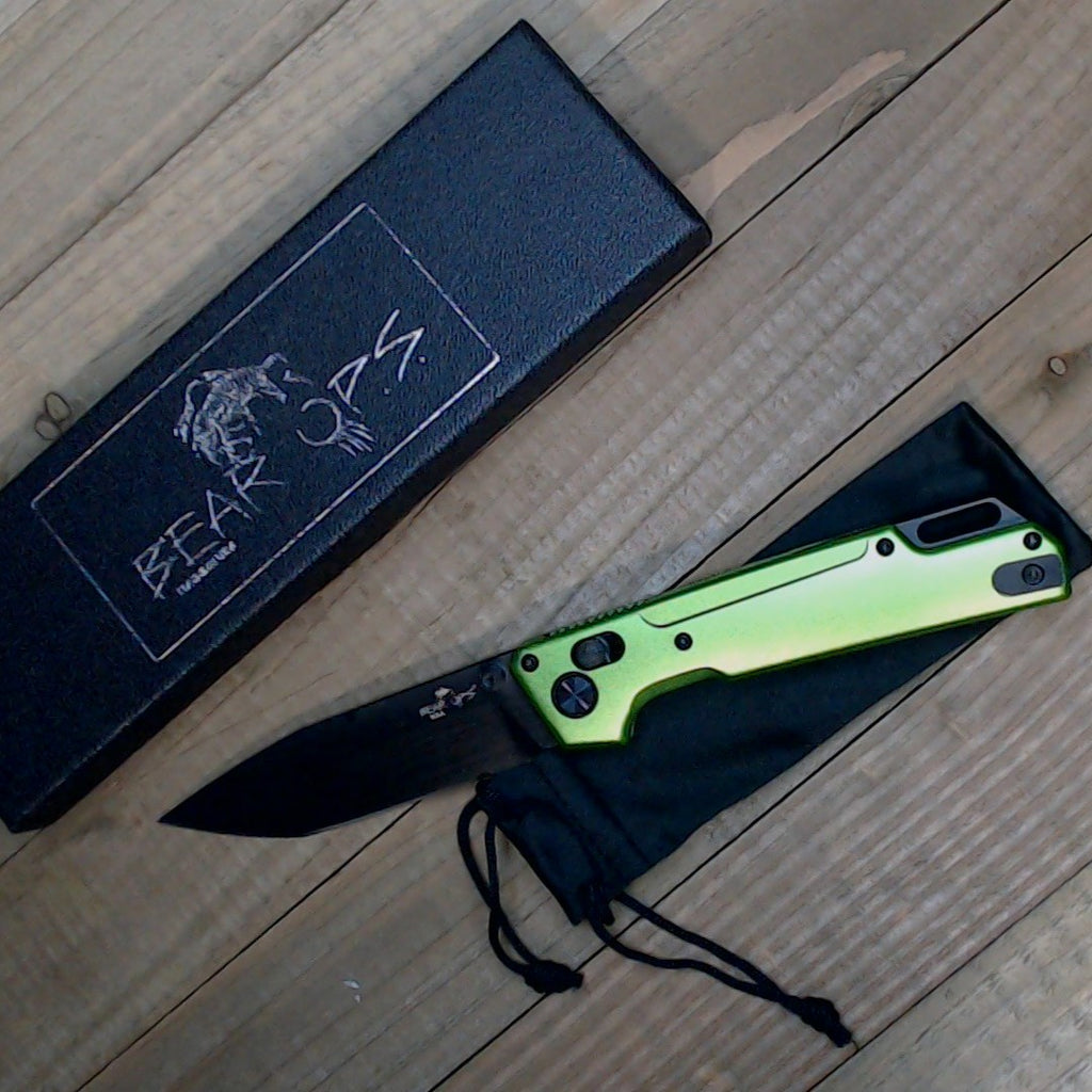 Bear & Son ~ Bear Ops Nekama™ I Aluminum Handle Knife