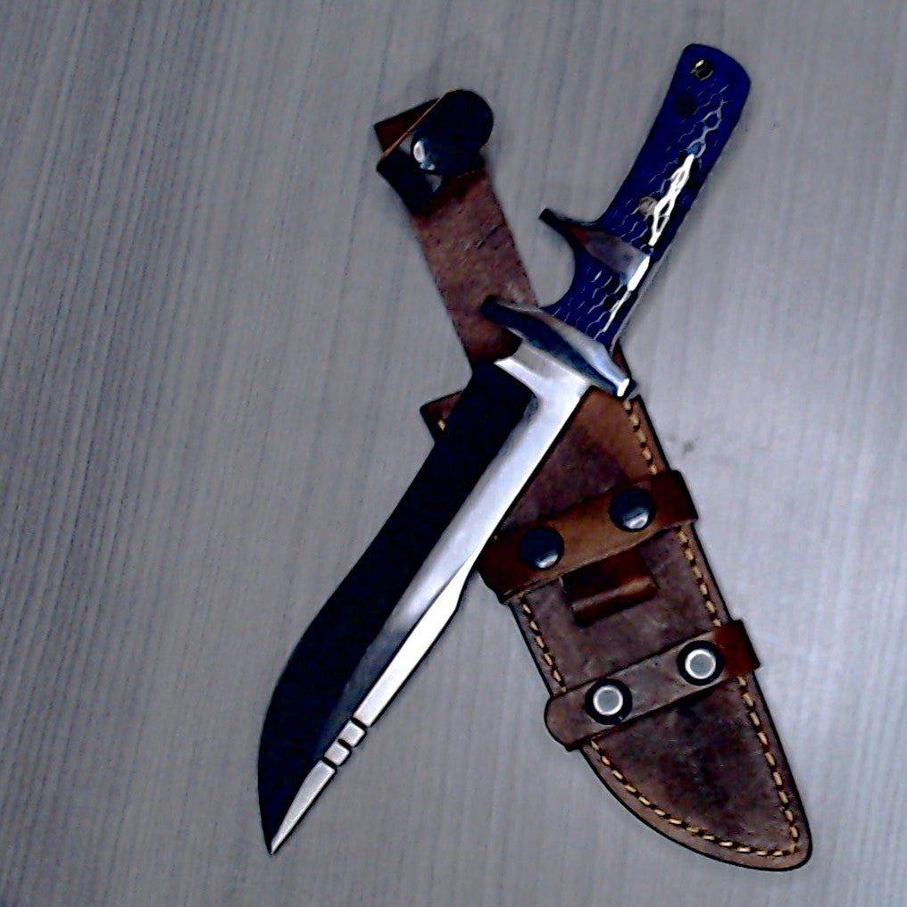 CFK™ ~ Custom Forged Knives ~ Handmade 10" Hunting Blade