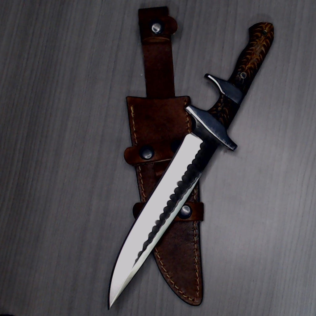 CFK™ ~ Custom Forged Knives ~ Handmade 10" Hunting Blade