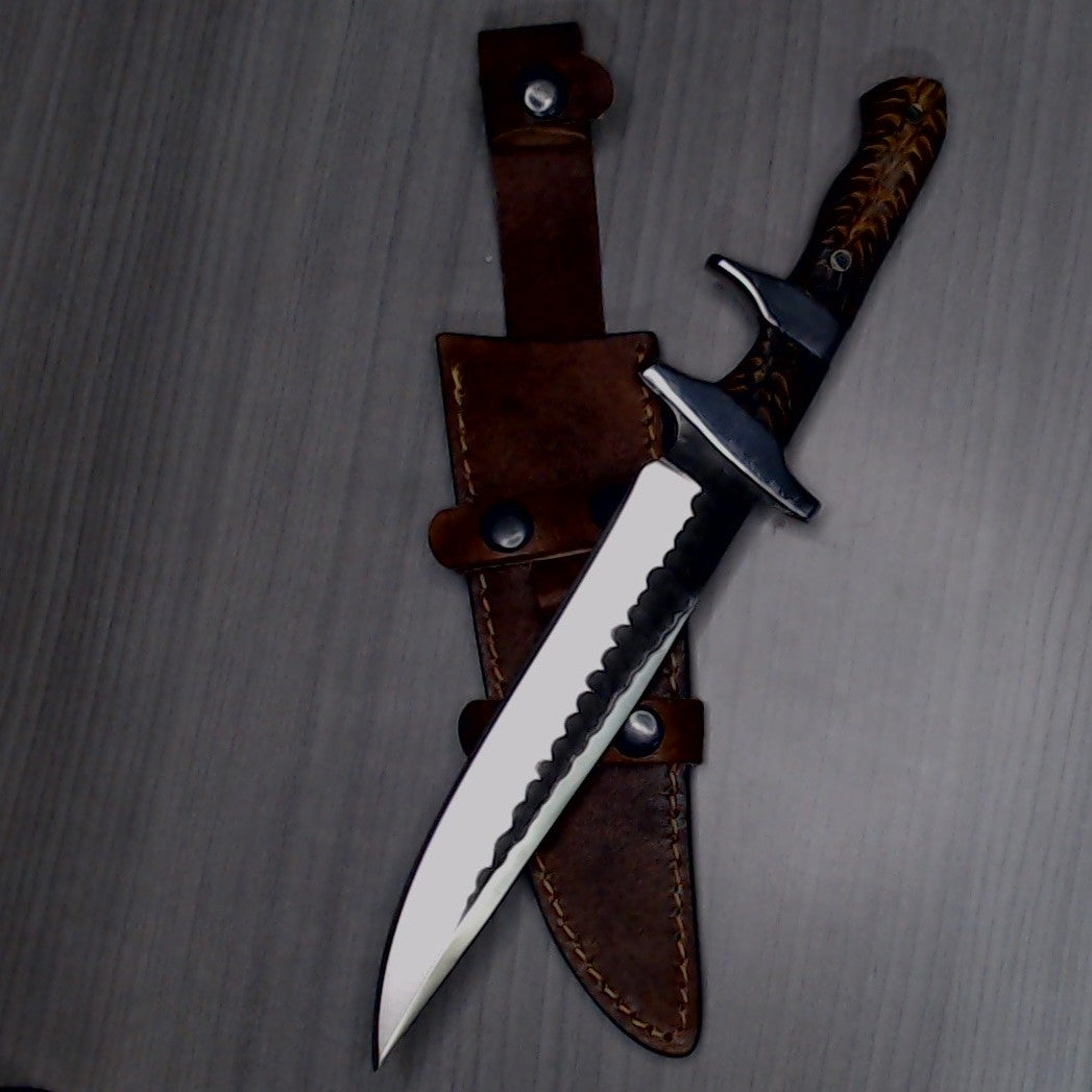 CFK™ ~ Custom Forged Knives ~ Handmade 10" Hunting Blade