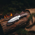 CFK™ ~ IPAK Custom Forged Knives ~ Handmade 10" Hunting Skinner