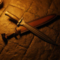 Titan Knives ~ 22" Hand-forged Damascus Sword