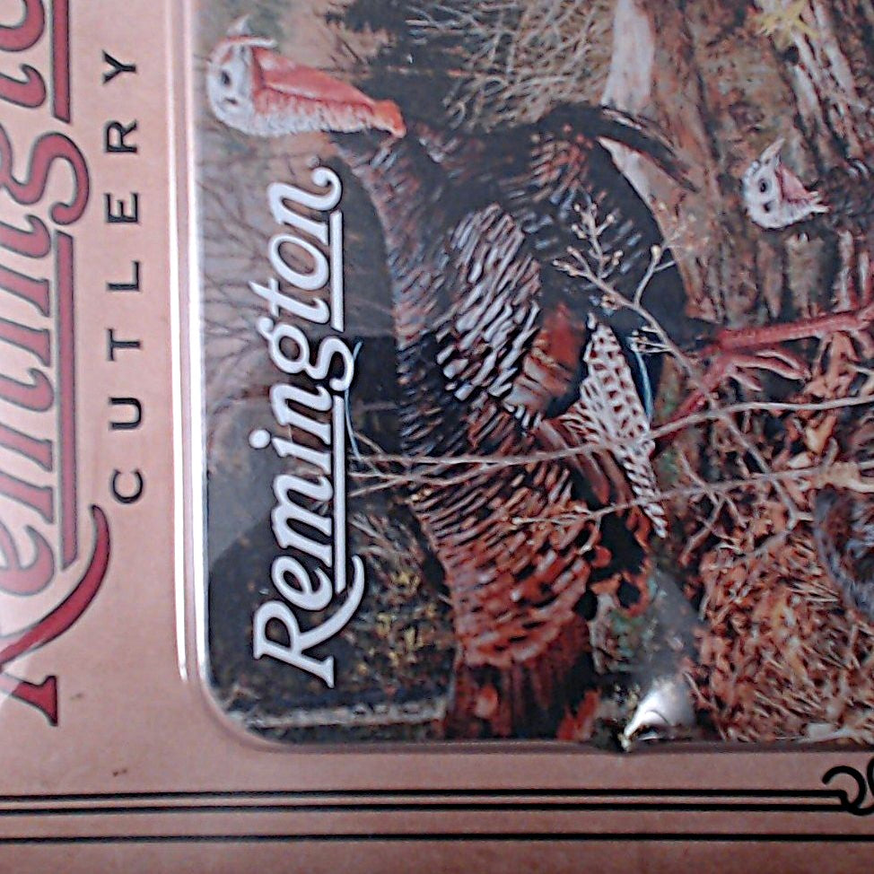 Remington ~ Wild Turkey Collectors Tin *Trade-in/Dent-n-Ding