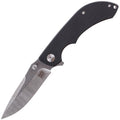 SKIF Knives ~ Spyke Linerlock Black G10 ~ Folding 8Cr13MoV Pocket Knife ~ IS011B