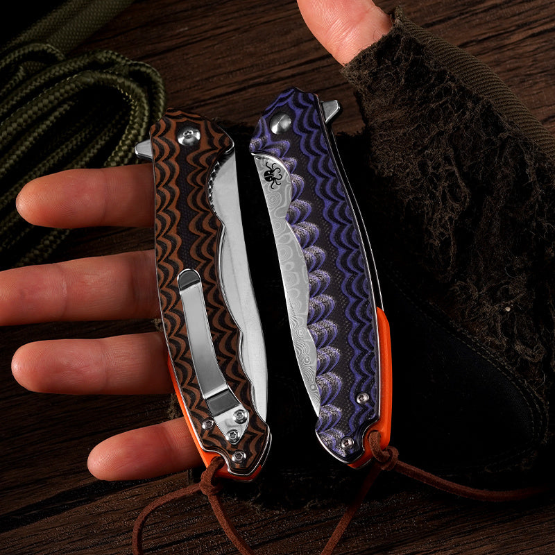 Klaken ~ Tidefall (J279): Damascus Steel & Exotic Hybrid