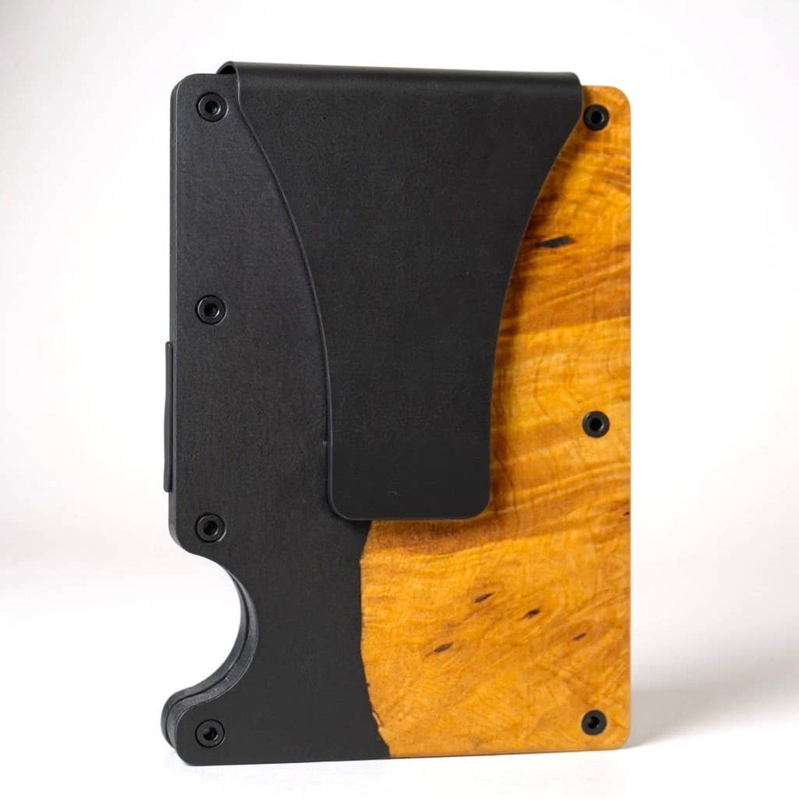 Slim Card Holder: Resin Green