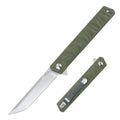 PROELIA ~ Slim (OD Green) G-10 Linerlock Knife (3.5" Satin 7Cr17MoV) ~ TX302GN