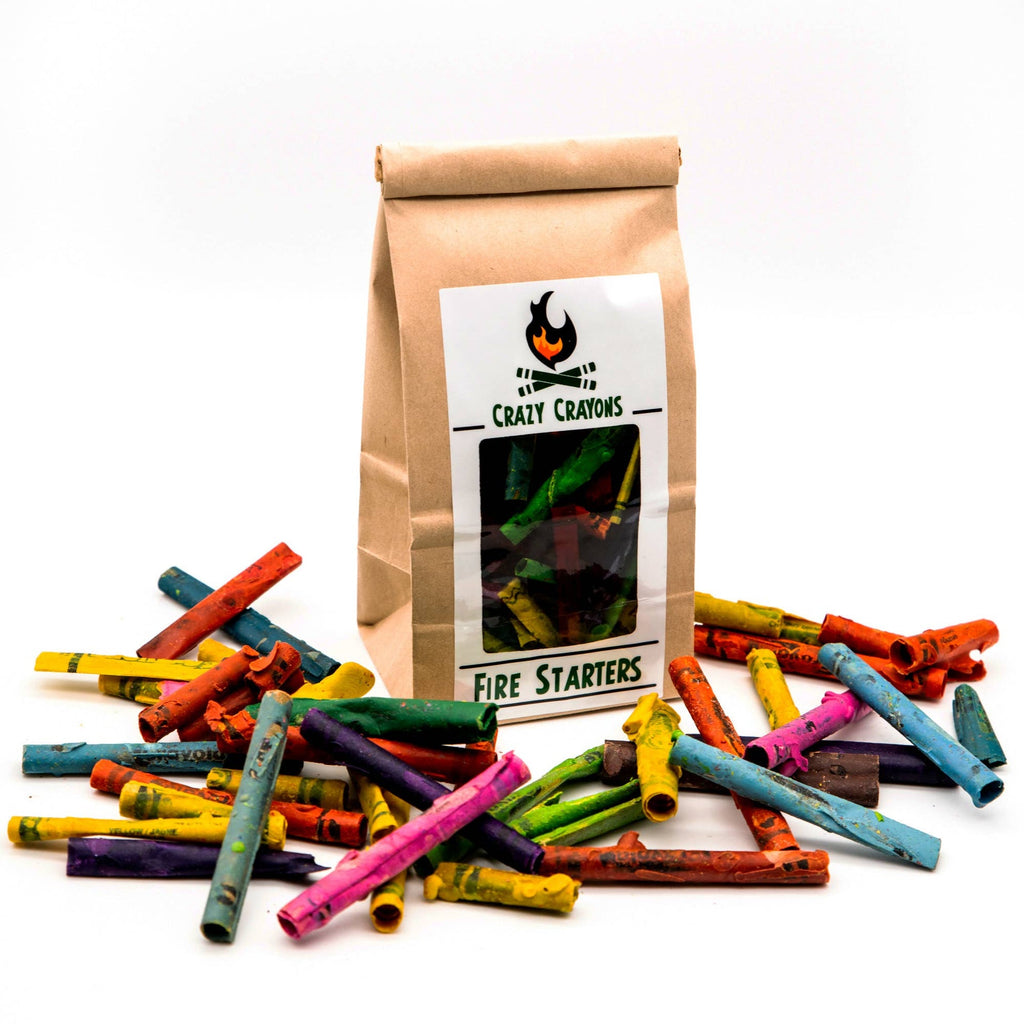 Crazy Crayons Fire Starters