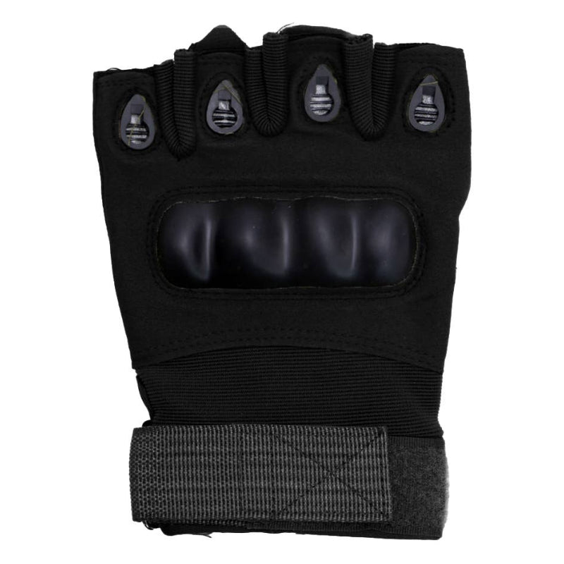 Tactical Half Finger Hard Knuckle Gloves