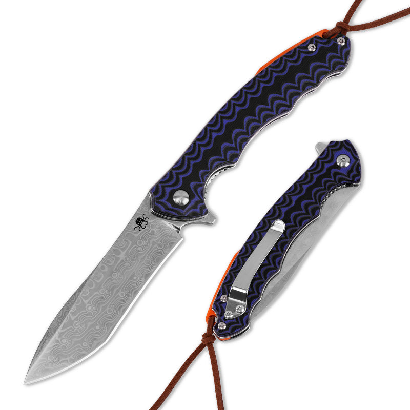 Klaken ~ Tidefall (J279): Damascus Steel & Exotic Hybrid