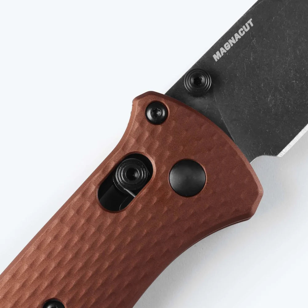 Benchmade Bailout (537BK-07): MagnaCut Tanto & Burnt Copper